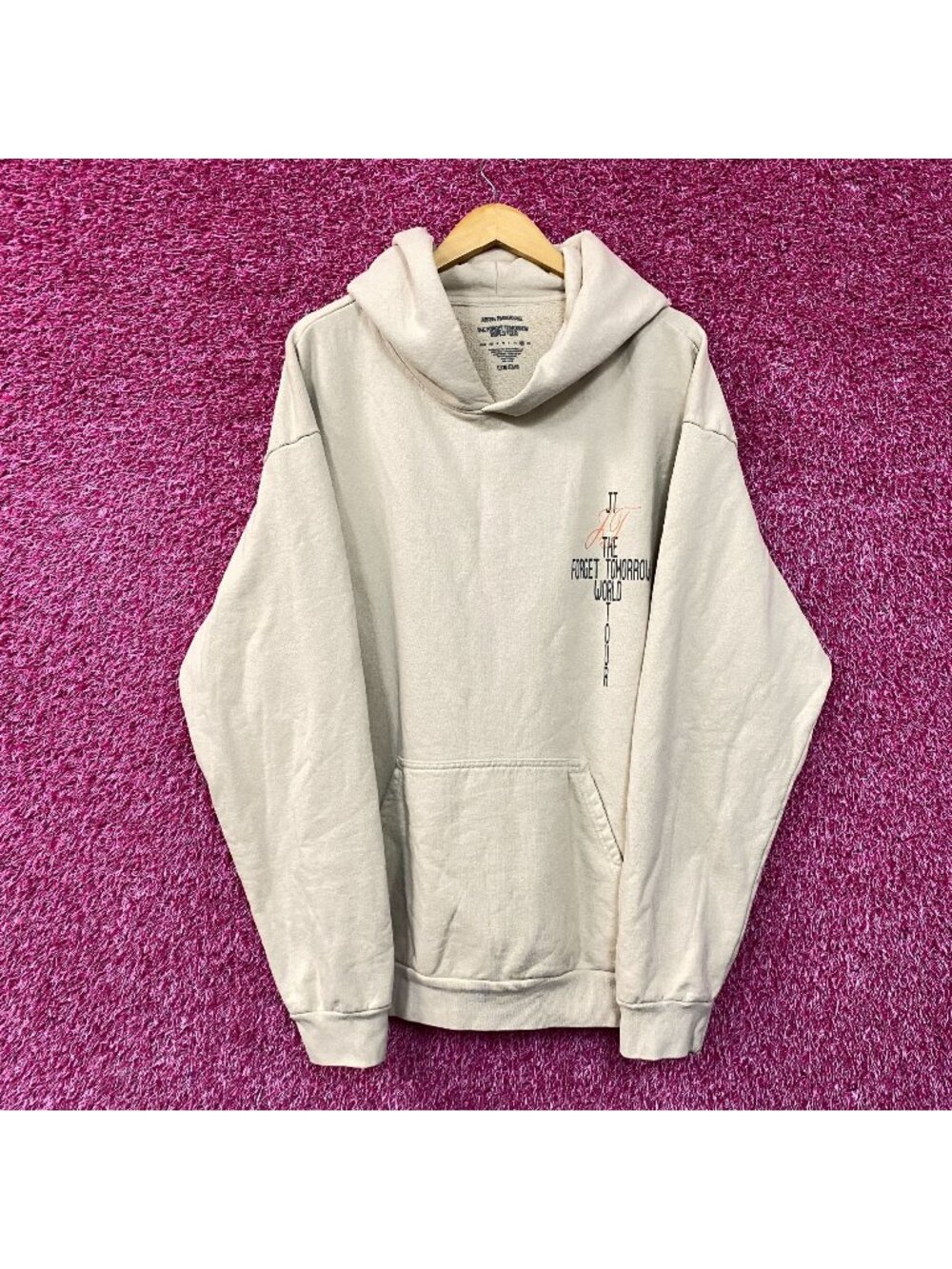 Justin Timberlake The Forget Tomorrow World Tour hoodie 2XL